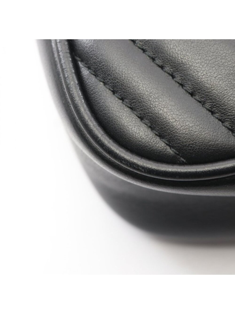 Gucci Shoulder Bag GG Marmont Black Leather - Picture 7 of 7